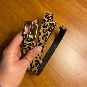 Banana Republic Belt • Cheetah Print
